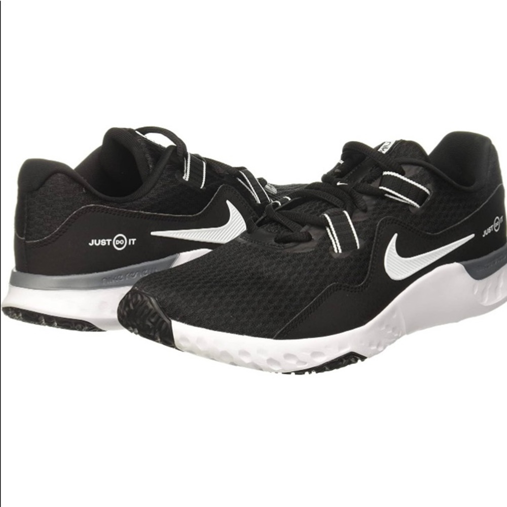 Nike Men's Renew Retaliation TR 2 Training Shoes Black White NEW